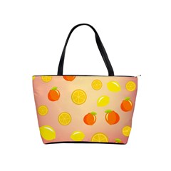 Fruits-gradient,orange Classic Shoulder Handbag by nateshop