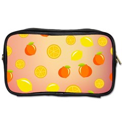 Fruits-gradient,orange Toiletries Bag (two Sides) by nateshop