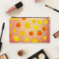 Fruits-gradient,orange Cosmetic Bag (medium) by nateshop