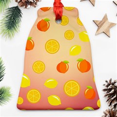 Fruits-gradient,orange Bell Ornament (two Sides) by nateshop