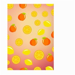 Fruits-gradient,orange Large Garden Flag (two Sides) by nateshop