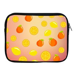 Fruits-gradient,orange Apple Ipad 2/3/4 Zipper Cases by nateshop