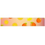 Fruits-gradient,orange Large Flano Scarf  Front