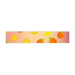 Fruits-gradient,orange Flano Scarf (mini) by nateshop