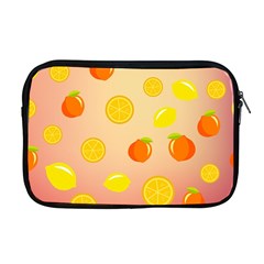 Fruits-gradient,orange Apple Macbook Pro 17  Zipper Case by nateshop