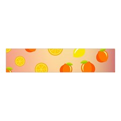 Fruits-gradient,orange Velvet Scrunchie by nateshop