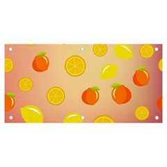 Fruits-gradient,orange Banner And Sign 6  X 3  by nateshop