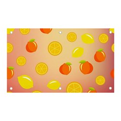 Fruits-gradient,orange Banner And Sign 5  X 3  by nateshop