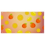 Fruits-gradient,orange Banner and Sign 8  x 4  Front