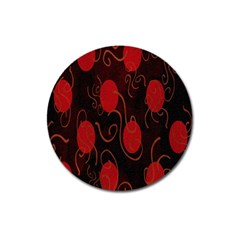 Circles-1 Magnet 3  (round) by nateshop