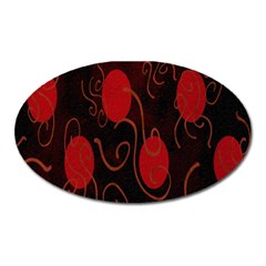 Circles-1 Oval Magnet