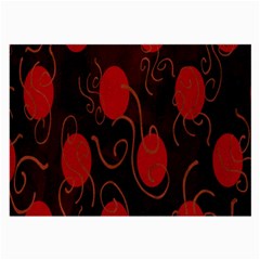 Circles-1 Large Glasses Cloth (2 Sides) by nateshop