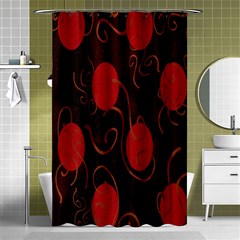 Circles-1 Shower Curtain 48  X 72  (small)  by nateshop