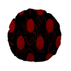 Circles-1 Standard 15  Premium Round Cushions by nateshop