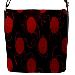 Circles-1 Flap Closure Messenger Bag (s) by nateshop