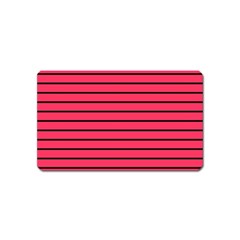 Colors,lines Magnet (name Card) by nateshop