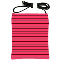 Colors,lines Shoulder Sling Bag by nateshop