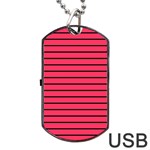 Colors,lines Dog Tag USB Flash (Two Sides) Front