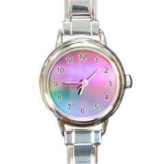 Cosmos Round Italian Charm Watch by nateshop