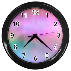 Cosmos Wall Clock (black) by nateshop