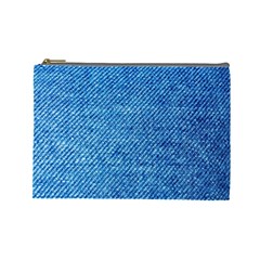 Denim Cosmetic Bag (large) by nateshop