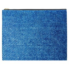 Denim Cosmetic Bag (xxxl) by nateshop