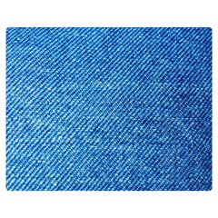 Denim Double Sided Flano Blanket (medium)  by nateshop