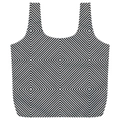 Diagonal Full Print Recycle Bag (xl) by nateshop