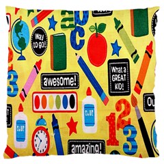 Fabric 1 Large Cushion Case (two Sides) by nateshop