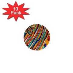 Fabric-2 1  Mini Buttons (10 Pack)  by nateshop