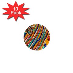 Fabric-2 1  Mini Magnet (10 Pack)  by nateshop