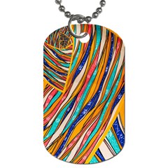 Fabric-2 Dog Tag (two Sides) by nateshop