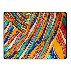 Fabric-2 Fleece Blanket (small) by nateshop