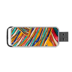 Fabric-2 Portable Usb Flash (one Side) by nateshop