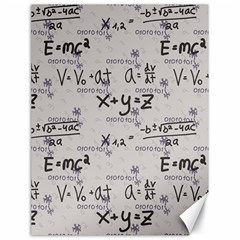 Pattern Wallpaper Math Formula Albert Einstein Canvas 18  X 24  by danenraven