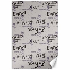 Pattern Wallpaper Math Formula Albert Einstein Canvas 20  X 30  by danenraven