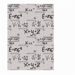 Pattern Wallpaper Math Formula Albert Einstein Large Garden Flag (two Sides) by danenraven