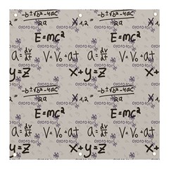 Pattern Wallpaper Math Formula Albert Einstein Banner And Sign 3  X 3  by danenraven