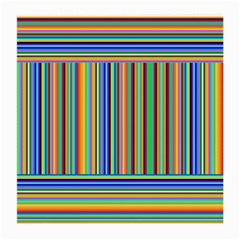 Abstract Stripe Pattern Rainbow Medium Glasses Cloth by Wegoenart