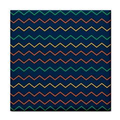 Pattern Zig Zag Colorful Zigzag Face Towel