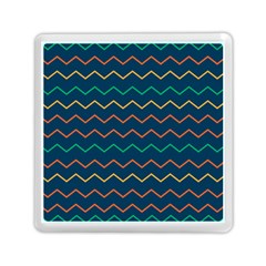 Pattern Zig Zag Colorful Zigzag Memory Card Reader (Square)