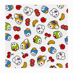 Illustration Vector Fruit Animal Cartoon Pattern Medium Glasses Cloth by Wegoenart