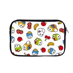 Illustration Vector Fruit Animal Cartoon Pattern Apple Macbook Pro 13  Zipper Case by Wegoenart