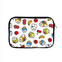 Illustration Vector Fruit Animal Cartoon Pattern Apple Macbook Pro 15  Zipper Case by Wegoenart