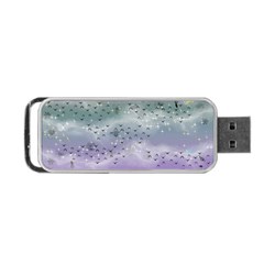 Bird Art Design Pattern Butterfly Portable Usb Flash (two Sides) by Wegoenart