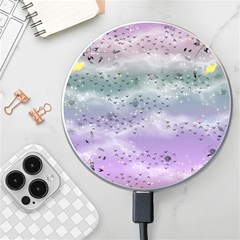 Bird Art Design Pattern Butterfly Wireless Charger by Wegoenart