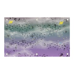 Bird Art Design Pattern Butterfly Banner And Sign 5  X 3 