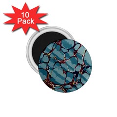 Marble Rock Pattern Texture Antique 1 75  Magnets (10 Pack)  by Wegoenart