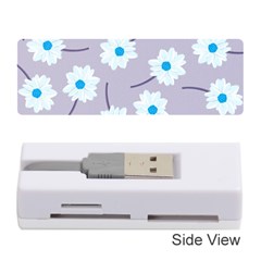 Flower Pattern Background Memory Card Reader (stick) by Wegoenart