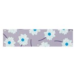 Flower Pattern Background Banner and Sign 4  x 1  Front